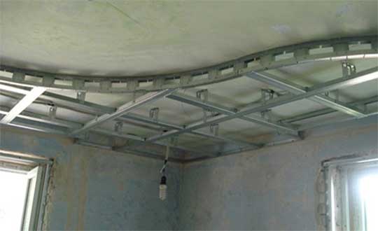 подвесной потолок из гипсокартона